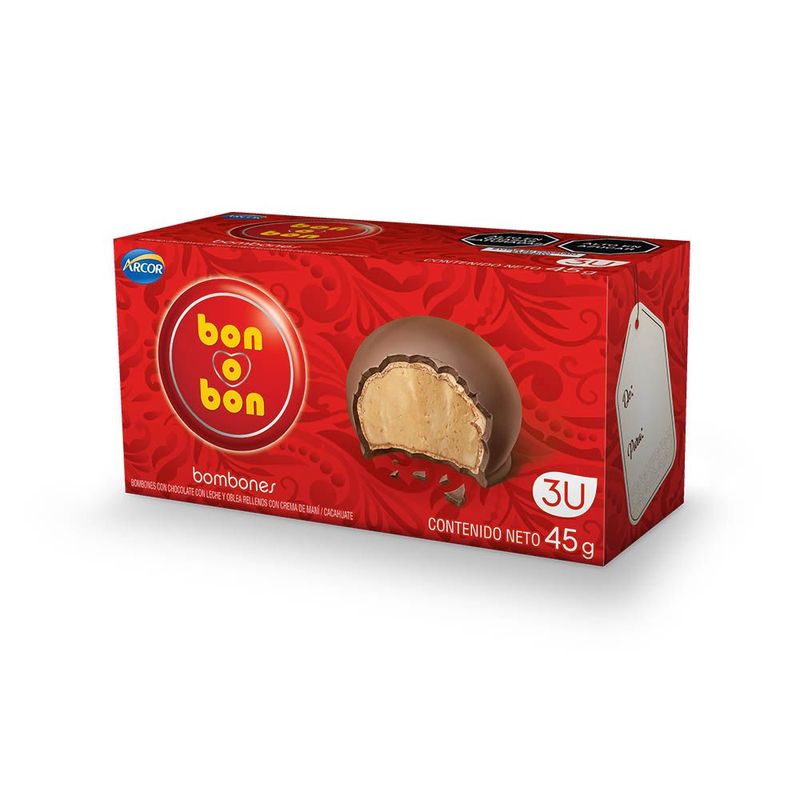 BON O BON - Bombones Bon o Bon Caja 3 Und