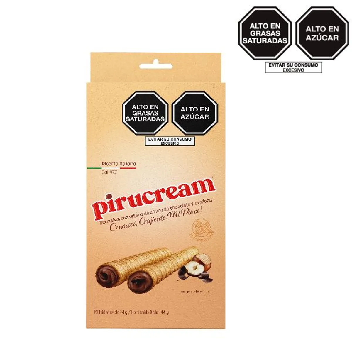 PIRUCREAM - Barquillo Pirucream Multipack Caja 6 Und
