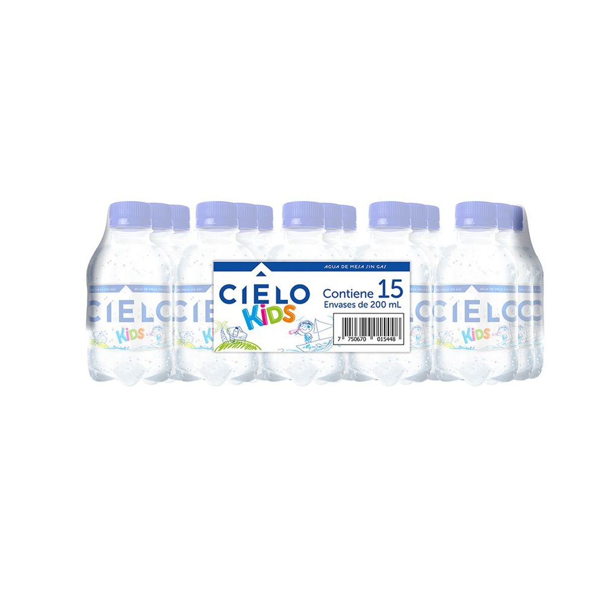 CIELO - Agua Cielo Sin Gas Kids Pack 12 Botellas 200 mL