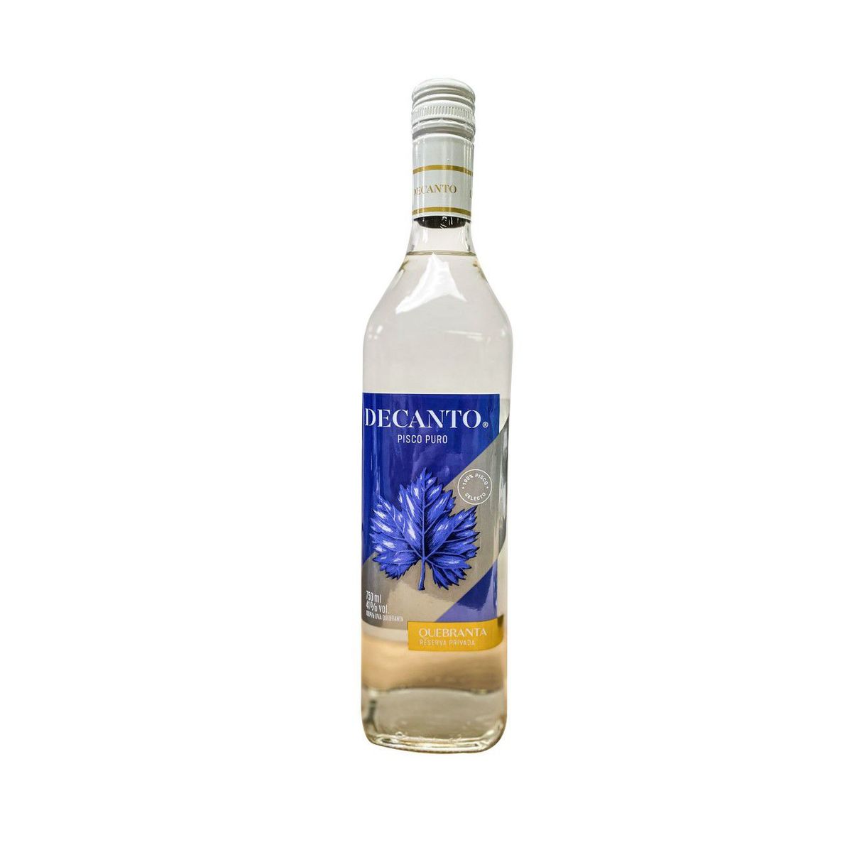 DECANTO - Pisco Puro Quebranta Decanto Botella 750 mL