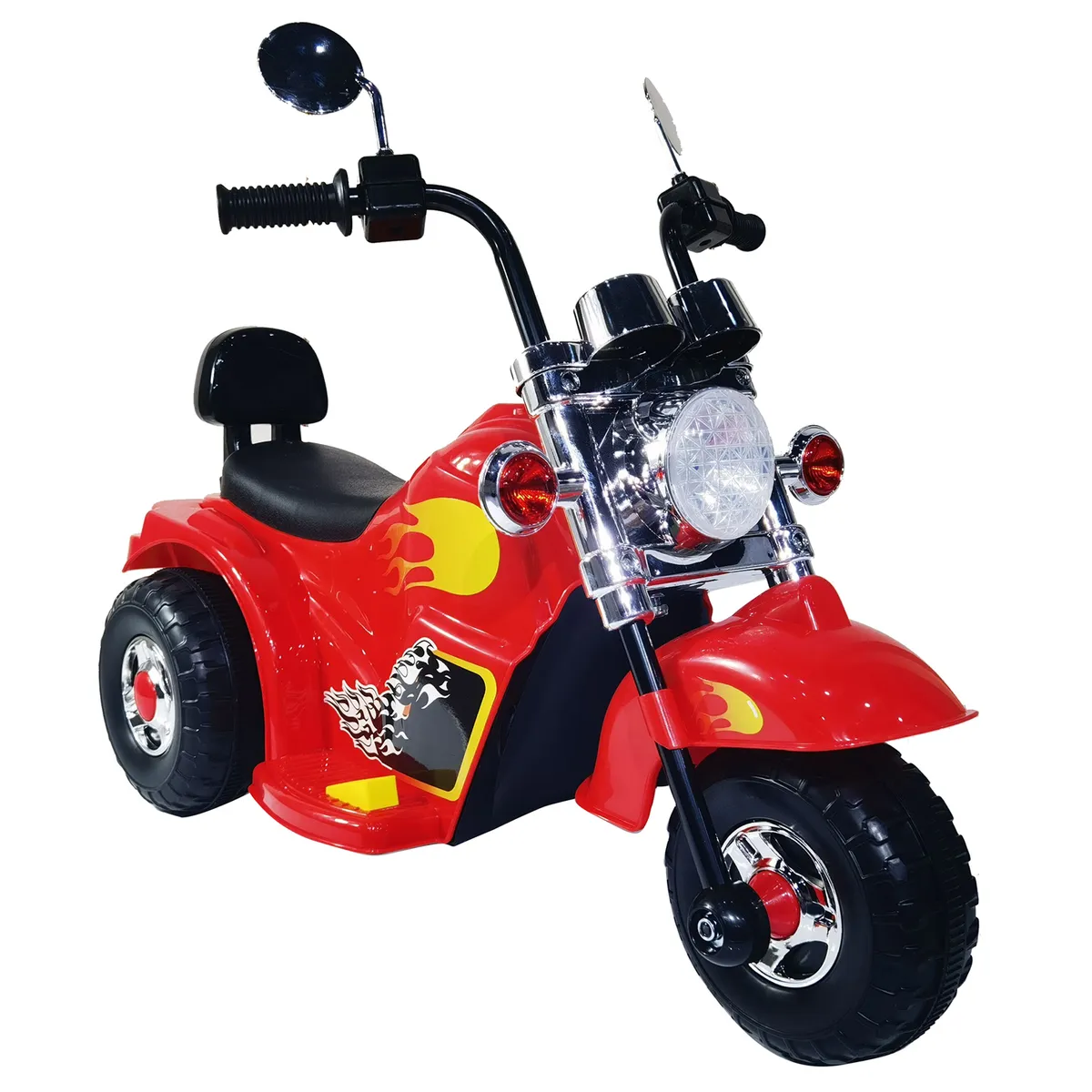 KING BABY - Trimoto a Batería Choppera con Música Roja