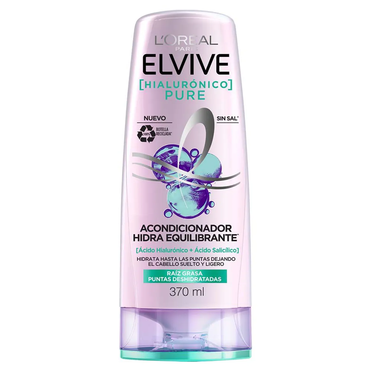 ELVIVE - Acondicionador Elvive Hialurónico Pure Botella 370 mL