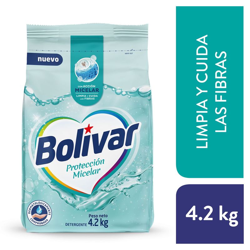 BOLIVAR - Detergente en Polvo Bolívar Protección Micelar
