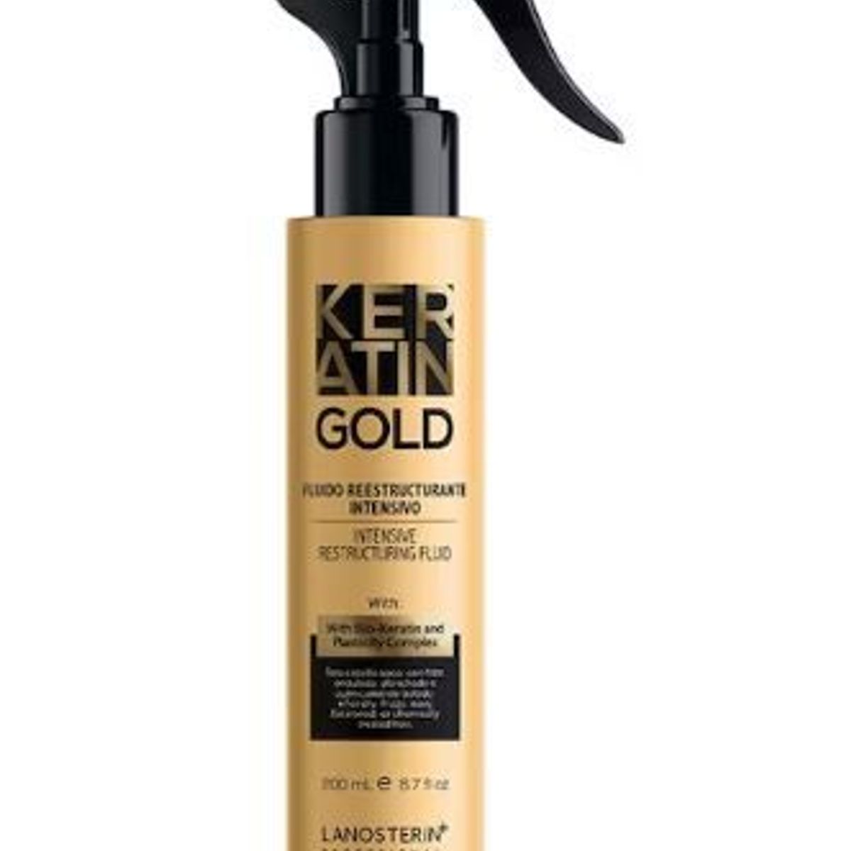 KERATIN GOLD - Fluido Keratin Gold Reestructurante Intensivo Envase 200 mL
