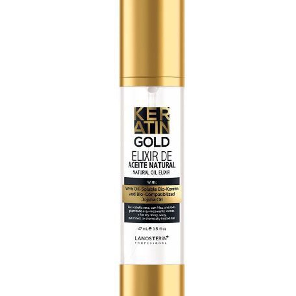 KERATIN GOLD - Aceite Capilar Keratin Gold Elixir Natural Envase 47 mL