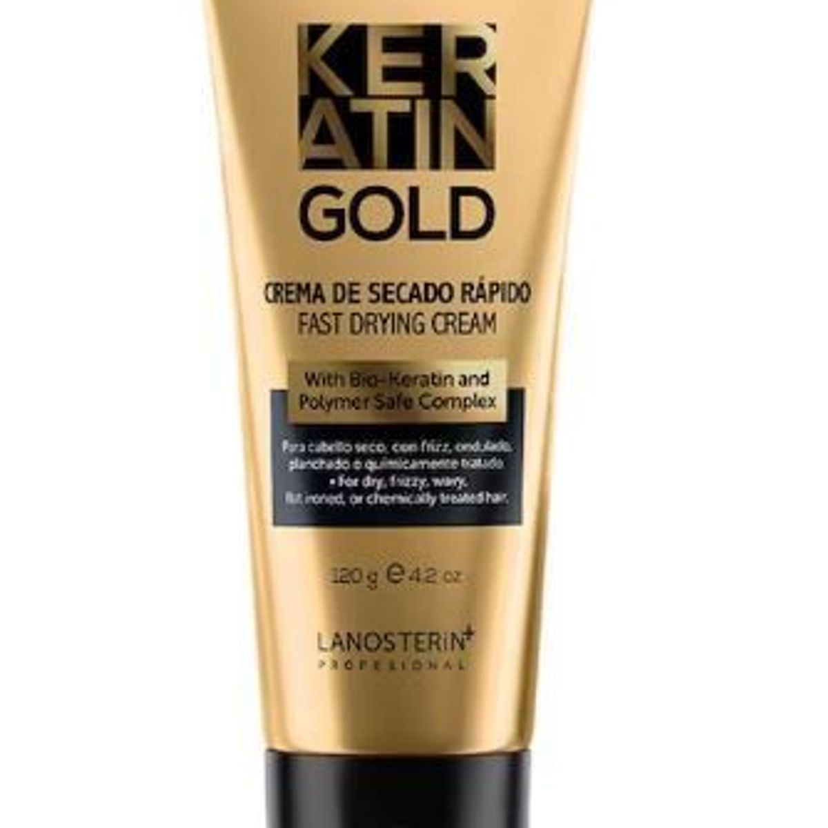 KERATIN GOLD - Crema Capilar Keratin Gold Secado Rápido Envase 120 g