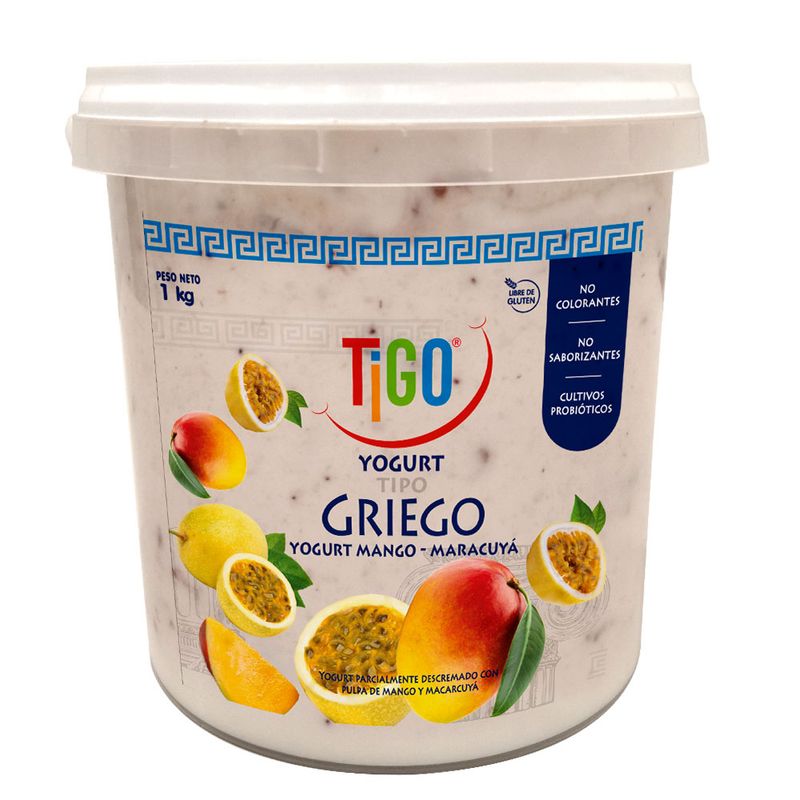TIGO - Tigo Yog Griego Mango Maracuya 1Kg