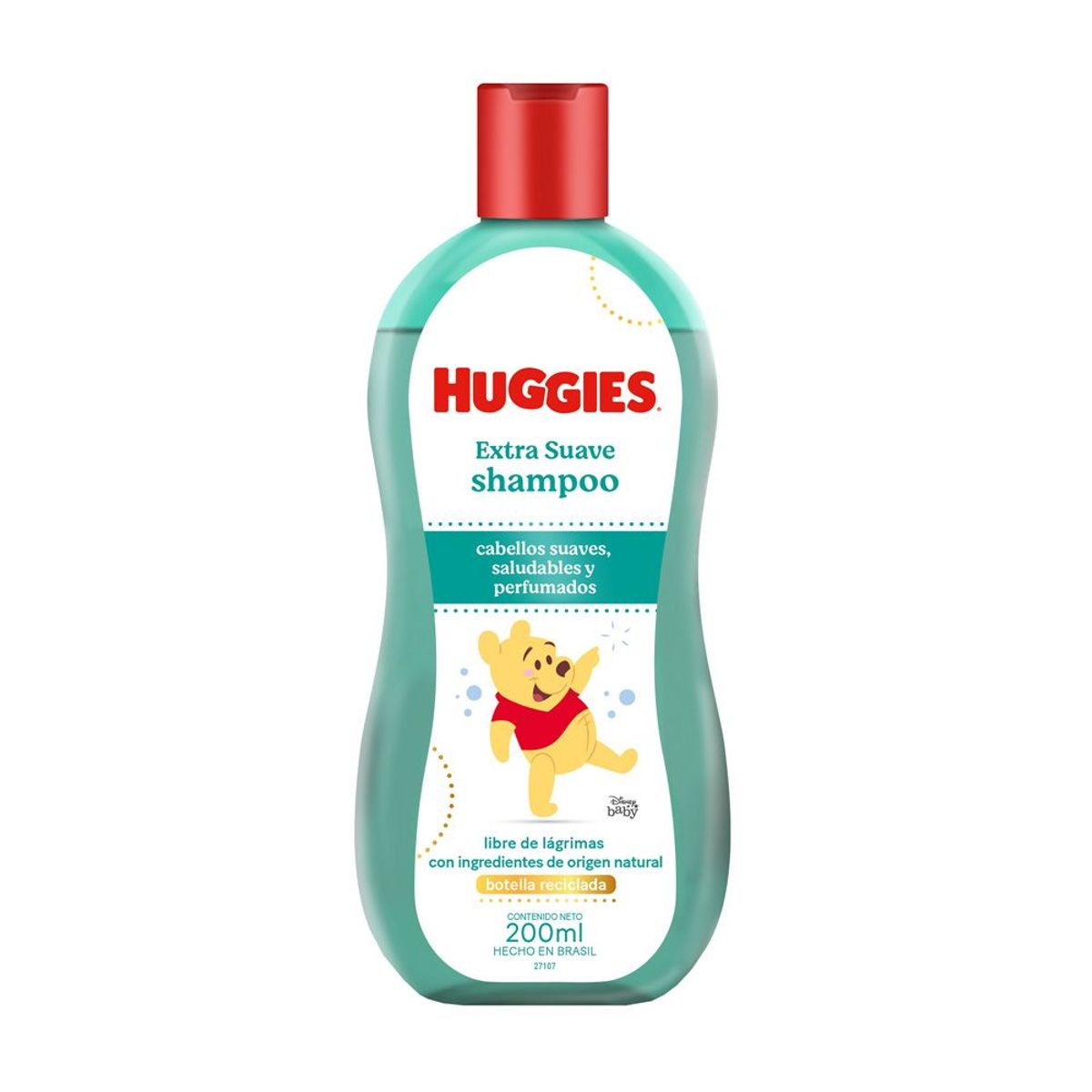 HUGGIES - Shampoo Huggies Extra Suave Botella 200 mL