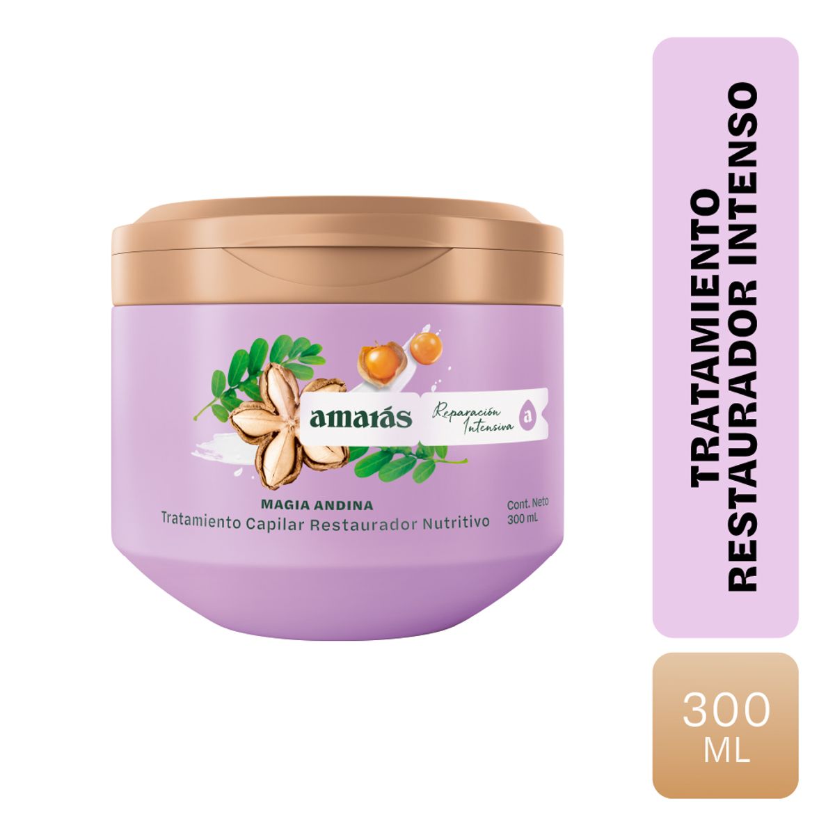 AMARAS - Mascarilla Amarás Magia Andina Pote 300 mL