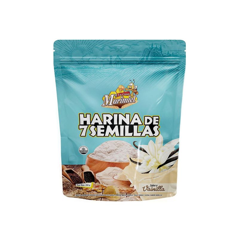  - HARINA 7 SEMILLAS VAINILLA X 200G LA CAS MARIMIEL