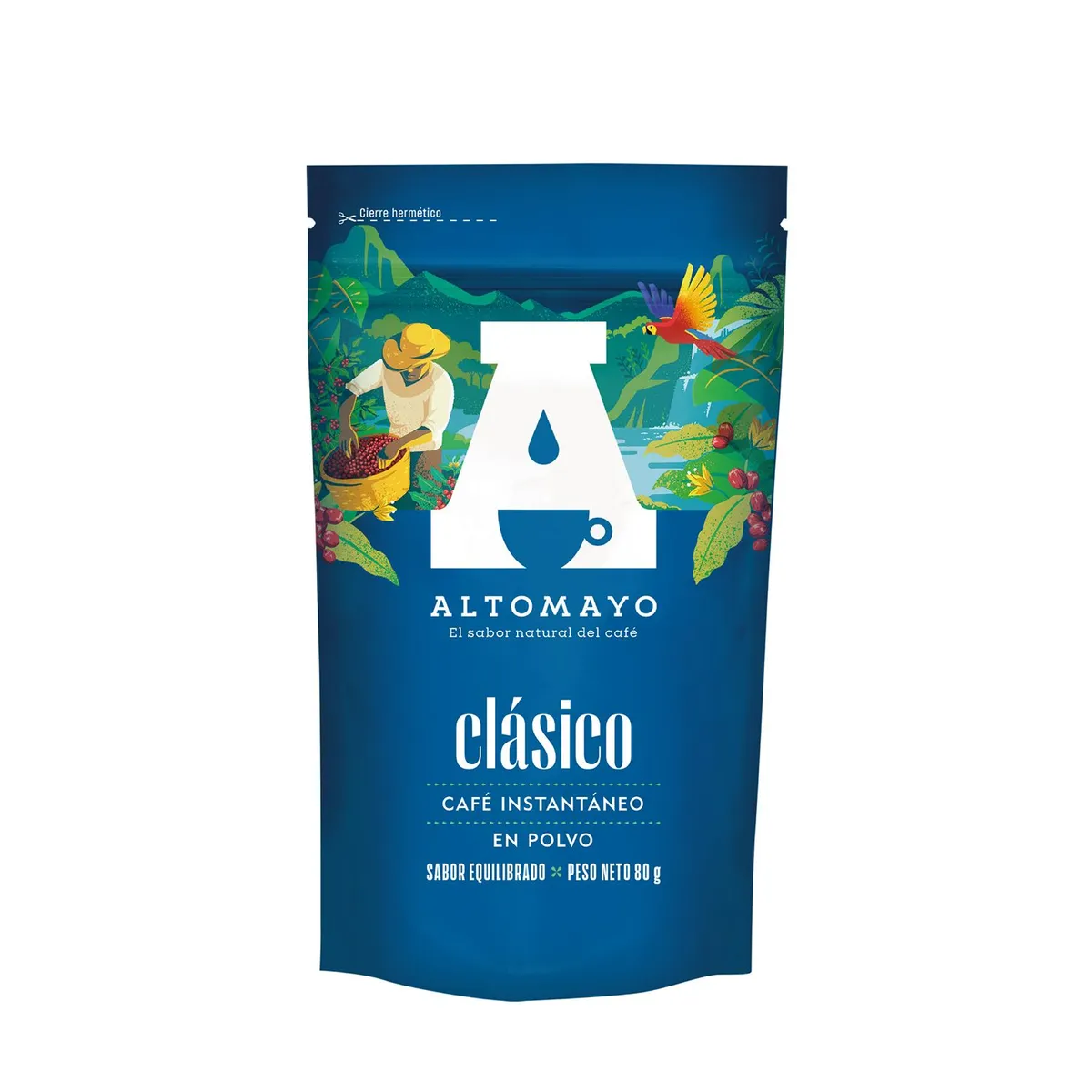 ALTOMAYO - Café Instantáneo Altomayo Clásico Doypack 80 g