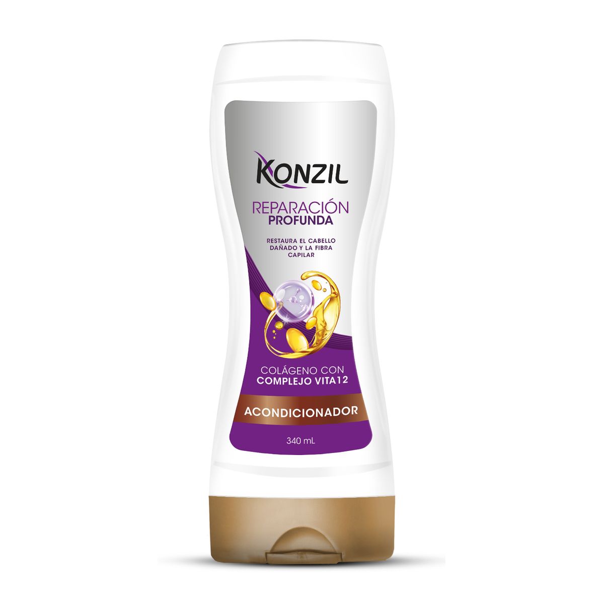 KONZIL - Acondicionador con Colágeno y Vitaminas Konzil Envase 340 mL