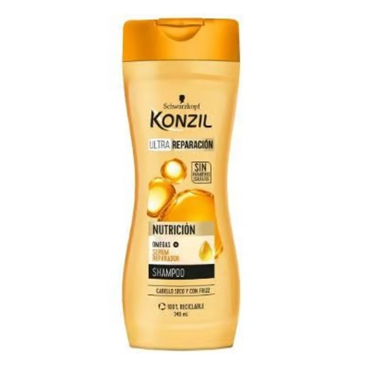 KONZIL - Shampoo Konzil Ultra Nutrición Envase 340 mL