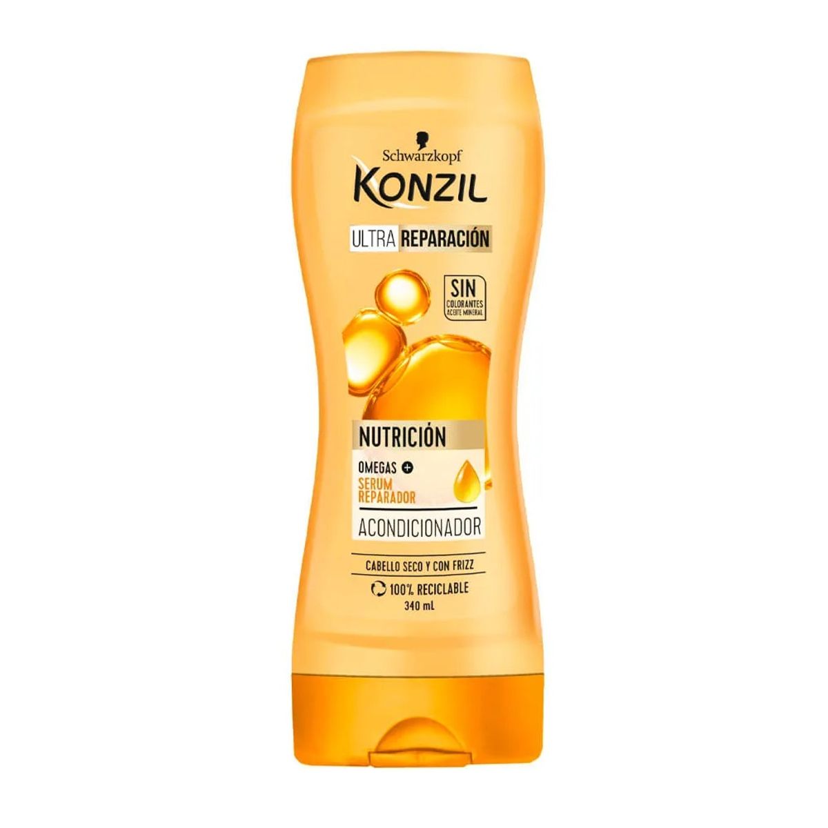 KONZIL - Acondicionador Konzil Ultra Nutrición Envase 340 mL