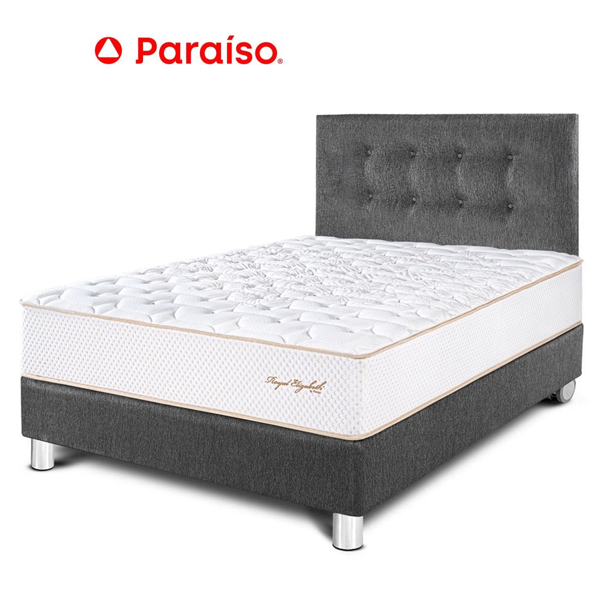 PARAISO - Dormitorio Royal Elizab 1.5P Gris