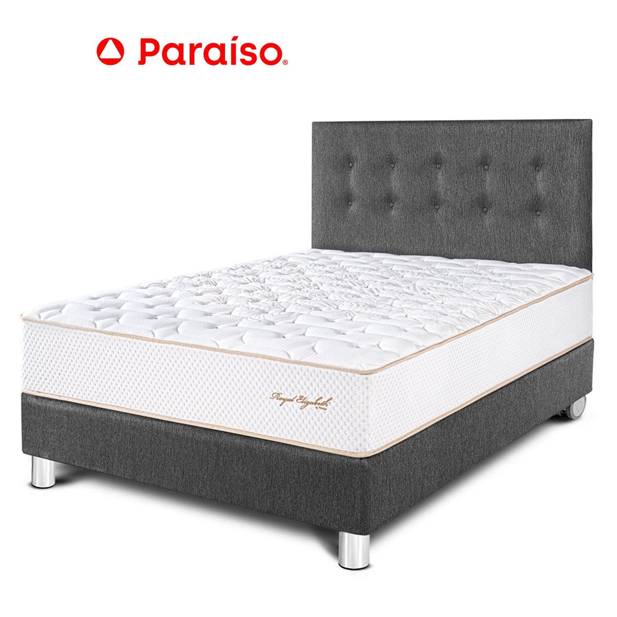 PARAISO - Dormitorio Royal Elizab 2P Gris