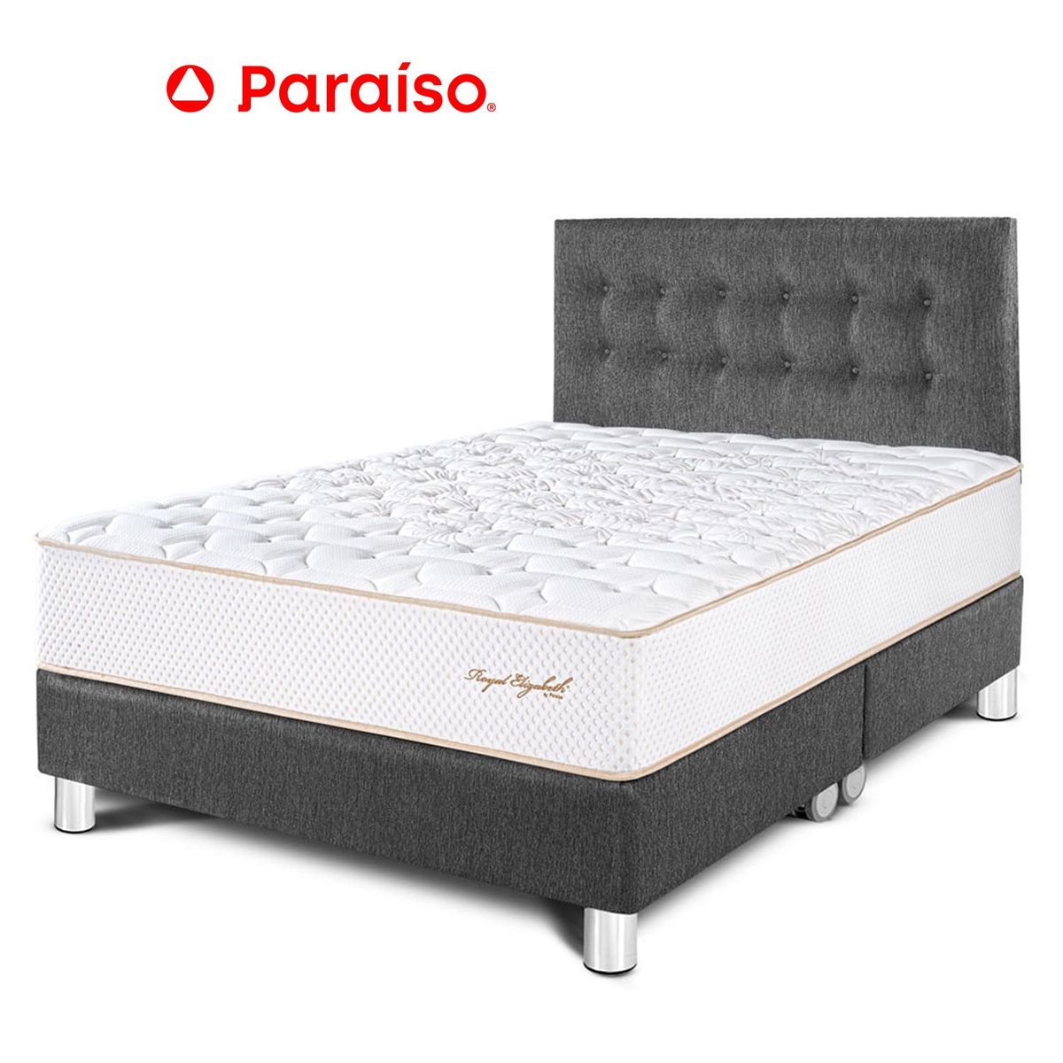 PARAISO - Dormitorio Royal Elizab Qs Gris