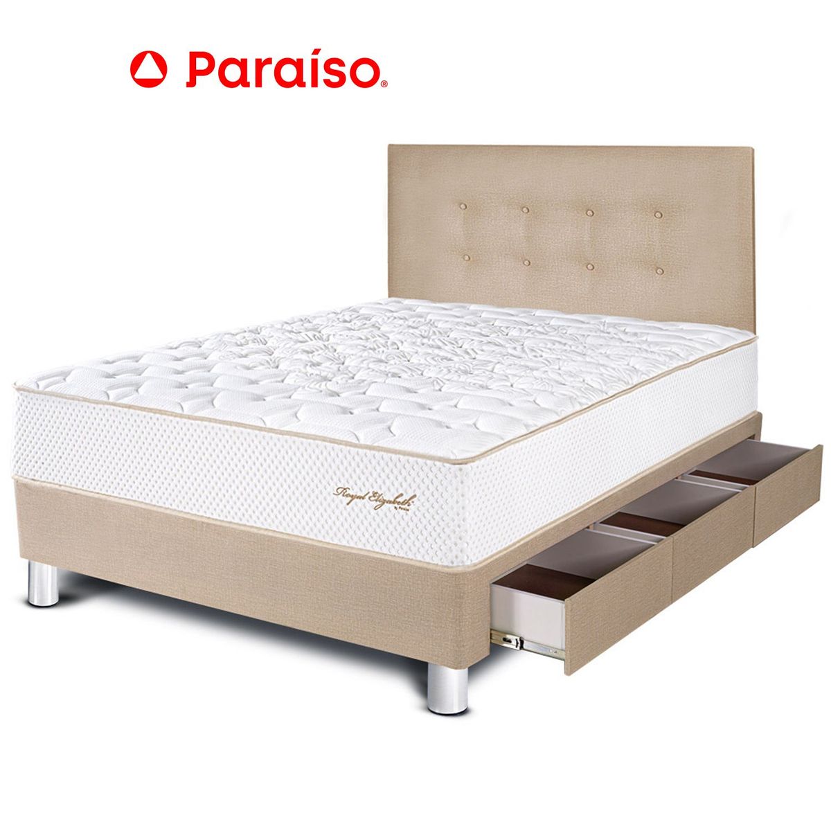 PARAISO - Dormitorio Royal Elizab Caj 1.5P Cham