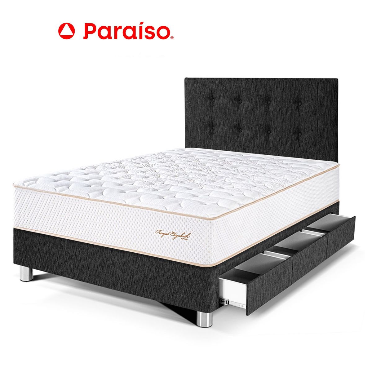 PARAISO - Dormitorio Royal Elizab Caj 1.5P Char