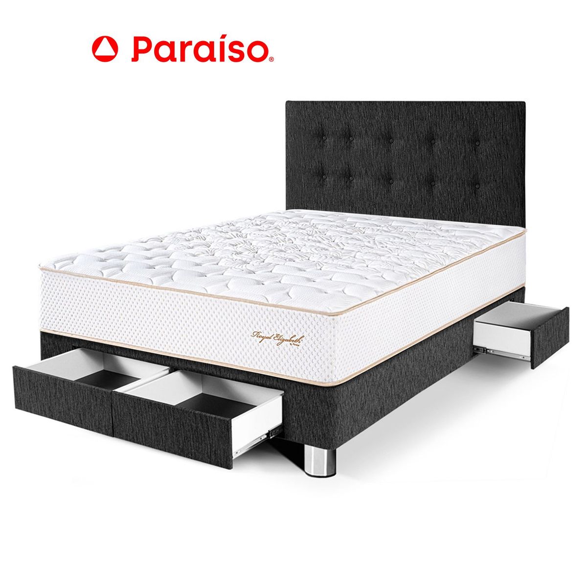 PARAISO - Dormitorio Royal Elizab Caj 2P Char