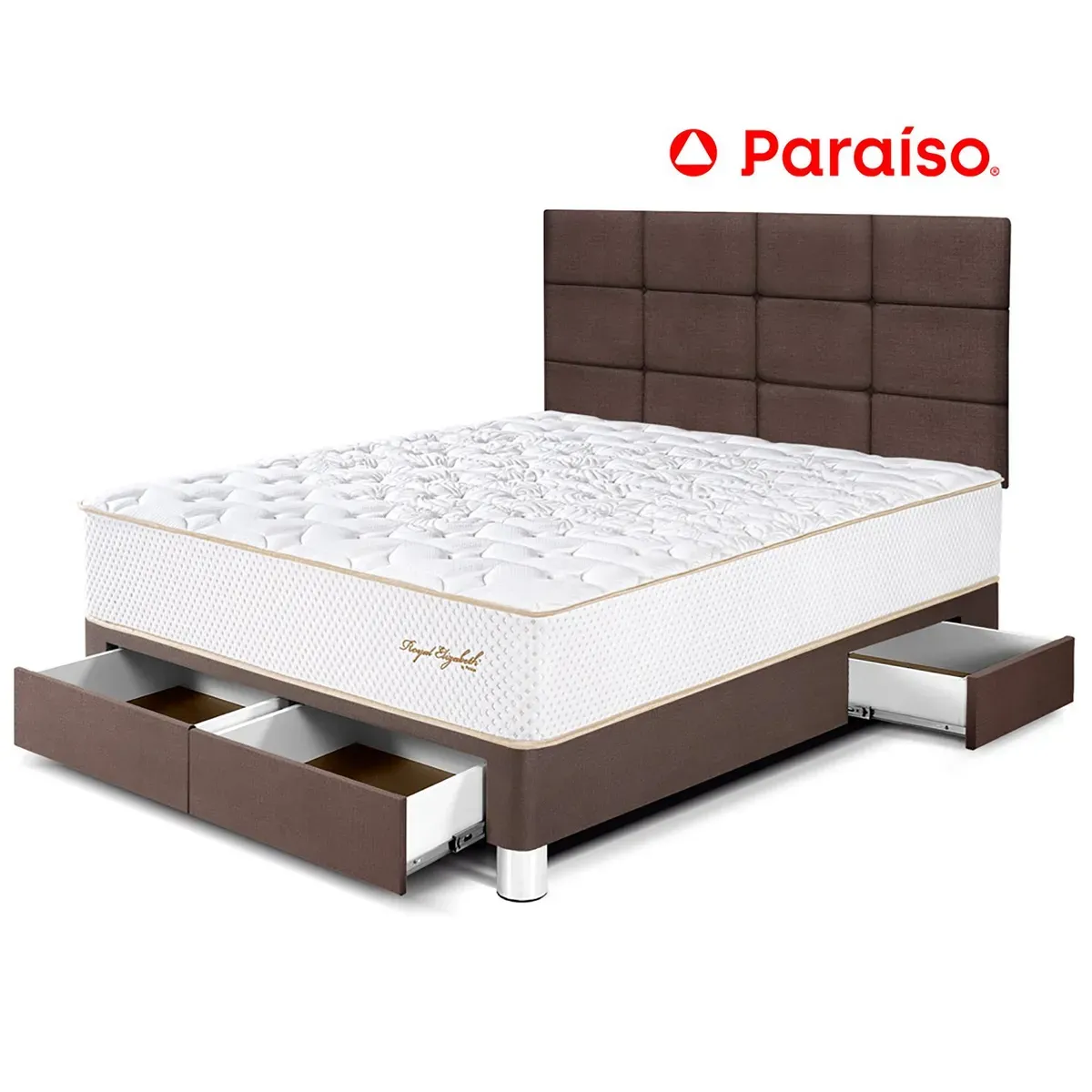PARAISO - Dormitorio Royal Elizab Caj 2P Cab Blks Cho