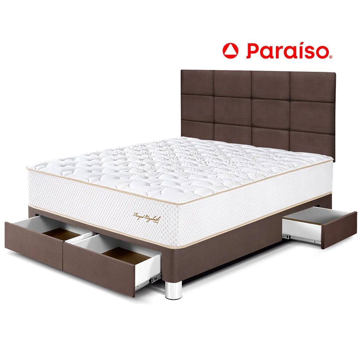 PARAISO - Dormitorio Royal Elizab Caj 2P Cab Blks Cho
