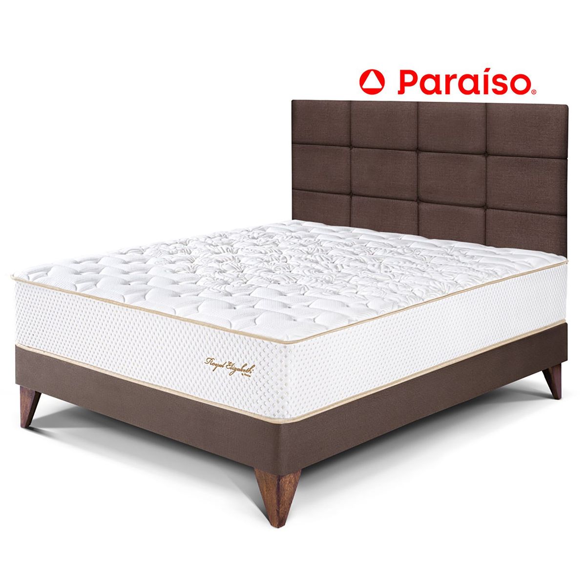 PARAISO - Dormitorio Eur Royal Elizab 2P Cab Blks Cho