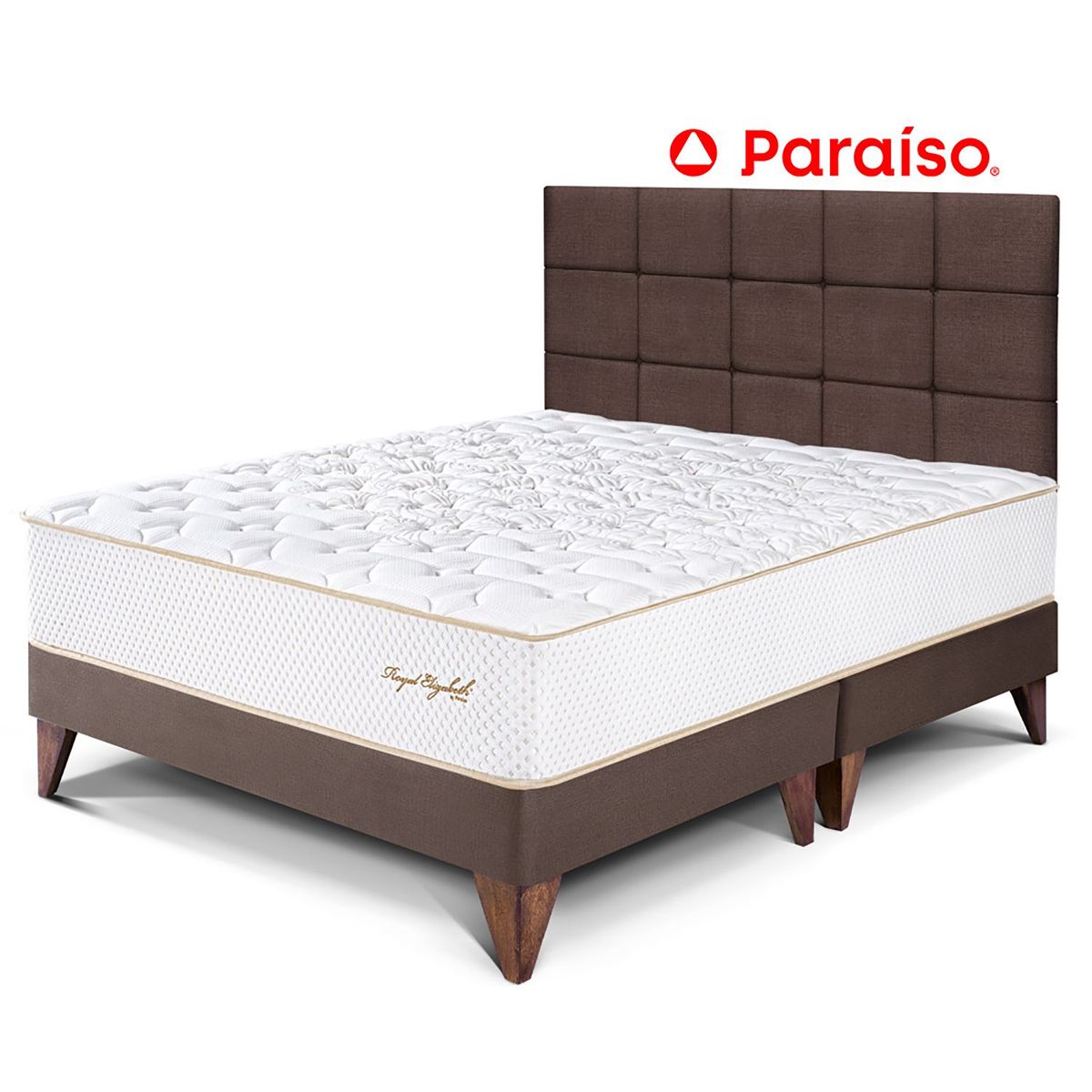 PARAISO - Dormitorio Eur Royal Elizab Qs Cab Blks Cho