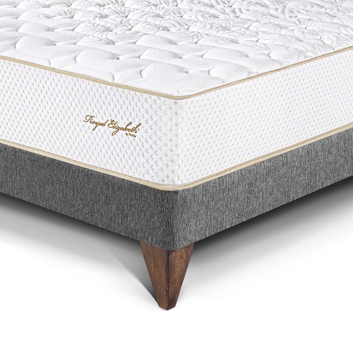 PARAISO - Dormitorio Eur Royal Elizab Ks Cab Blks Gris