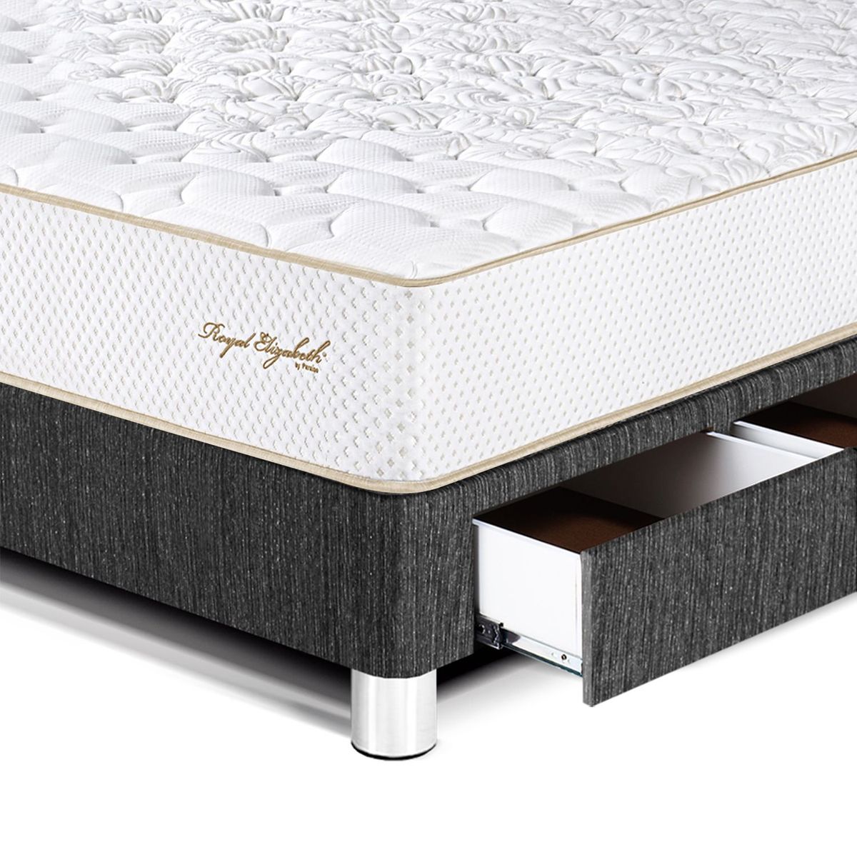 PARAISO - Cama Royal Elizab Caj 1.5P Char