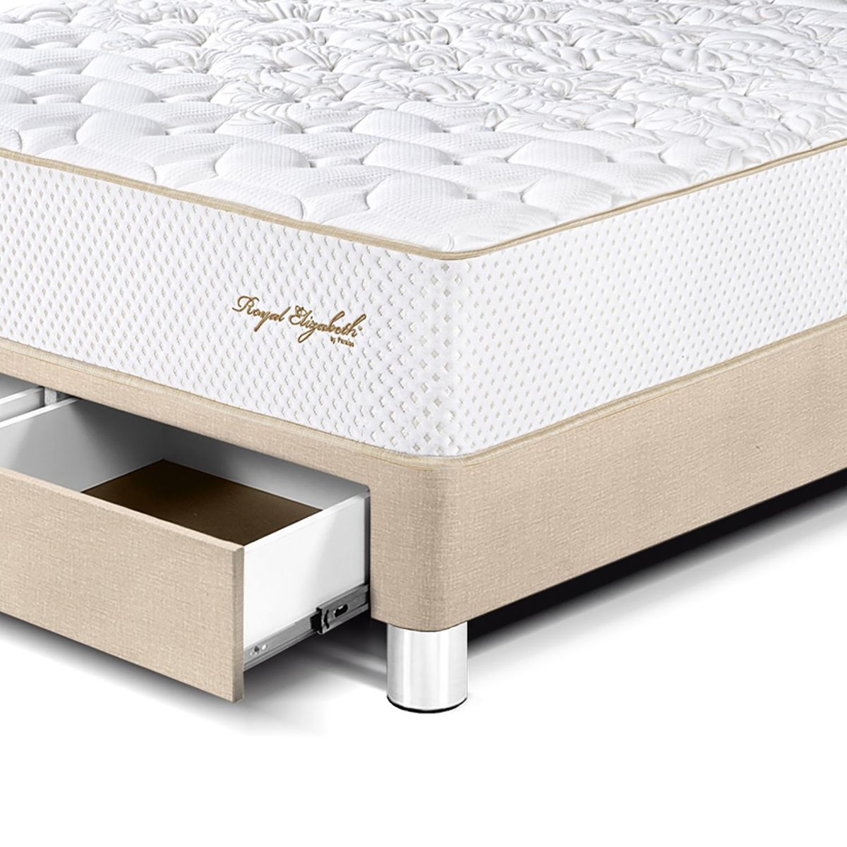 PARAISO - Cama Royal Elizab Caj Qs Cham