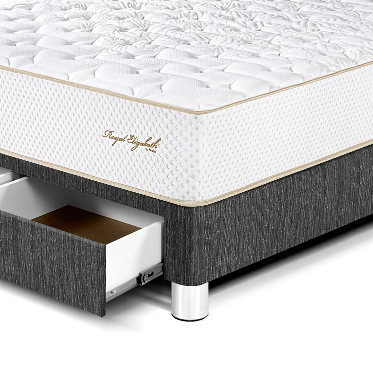 PARAISO - Cama Royal Elizab Caj Qs Char