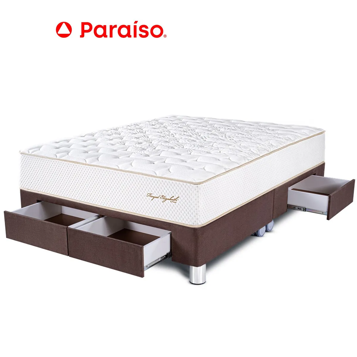 PARAISO - Cama Royal Elizab Caj Ks Cho