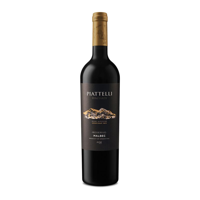 PIATTELLI - Vino Piattelli Reserva Malbec Botella 750 mL