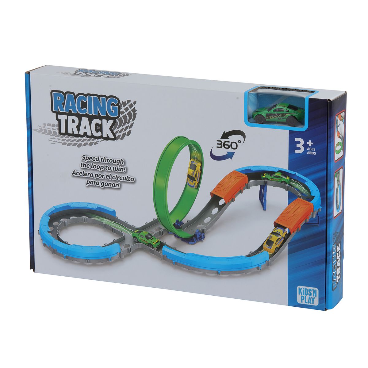 KIDS'N PLAY - Pista con 1 Loop y 1 Auto