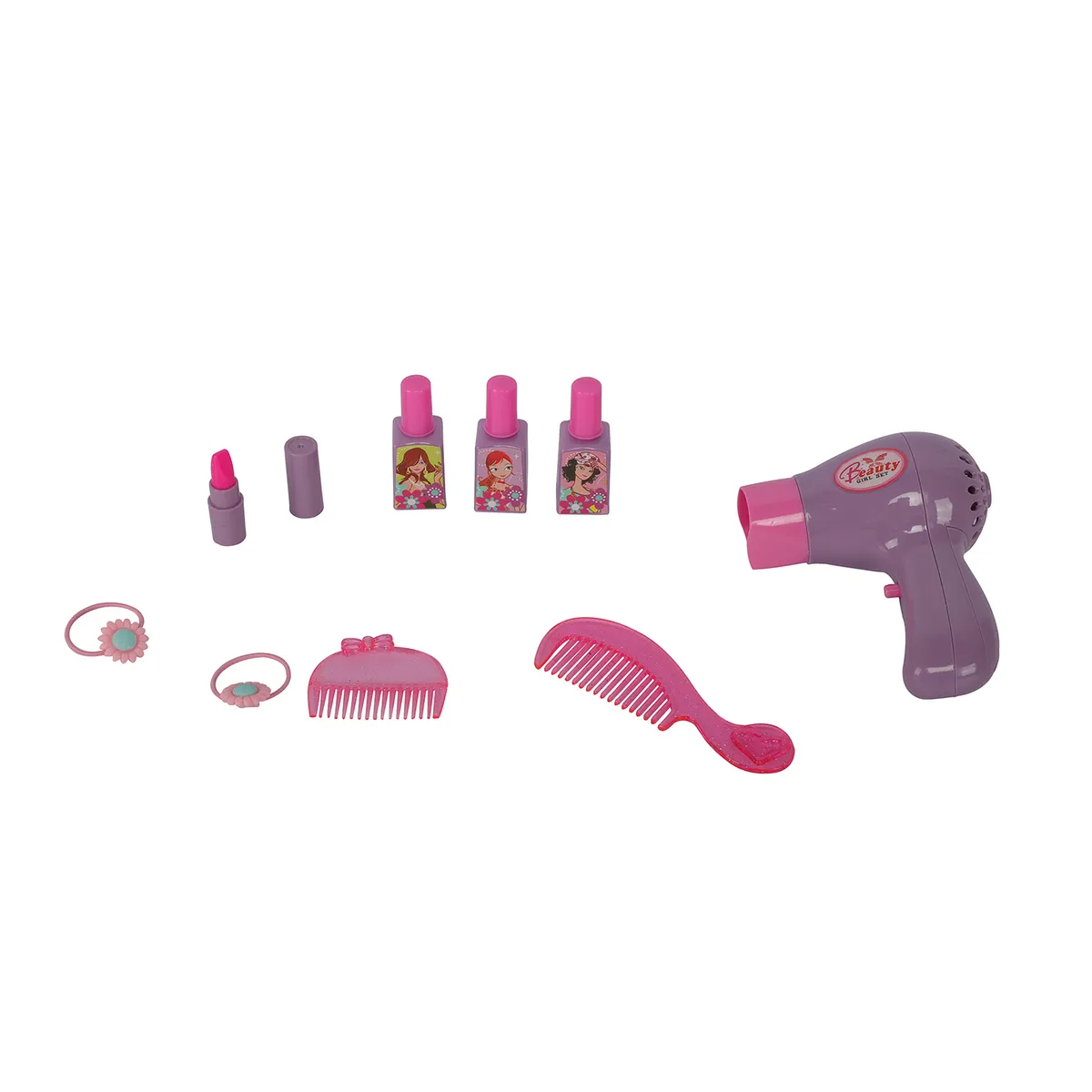 KIDS'N PLAY - Tocador Flor Lys con 10 Accesorios