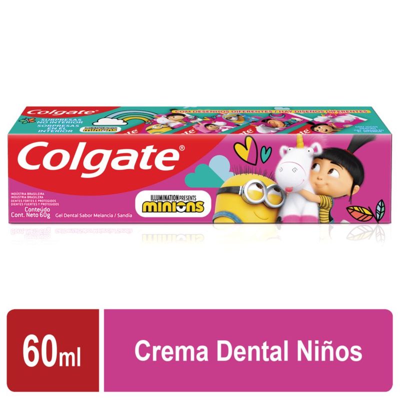 COLGATE - Pasta Dental Niños Colgate Agnes & Fluffy Envase 60 g