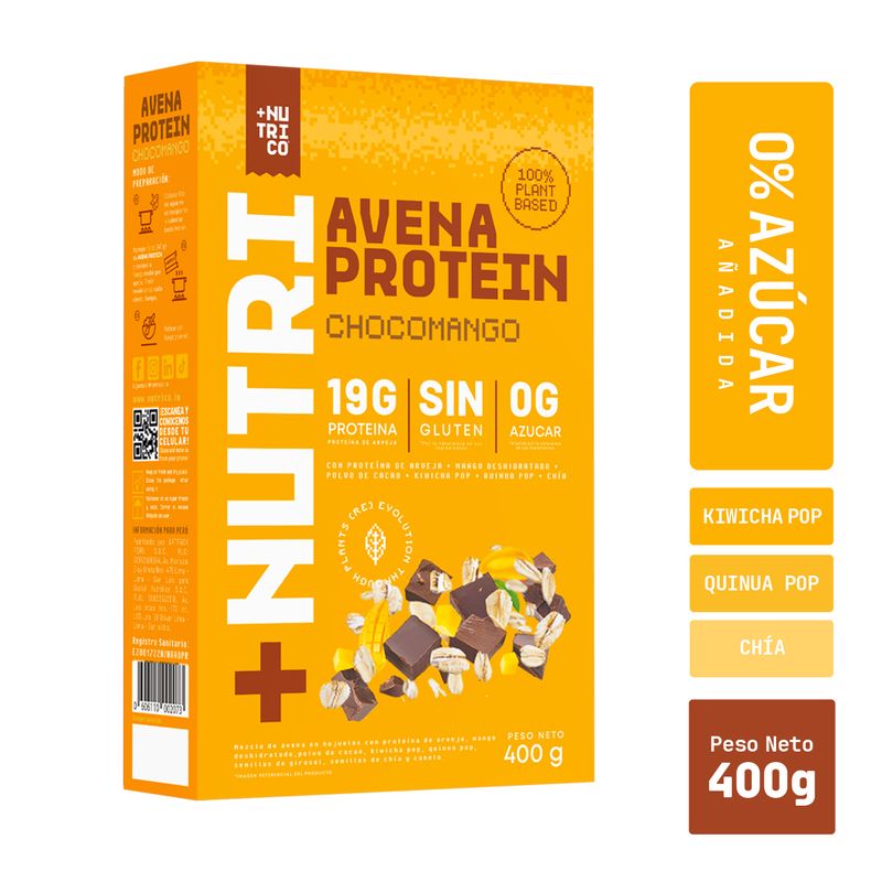  - NUTRI CO AVENA CHOCOMANGO 400GR