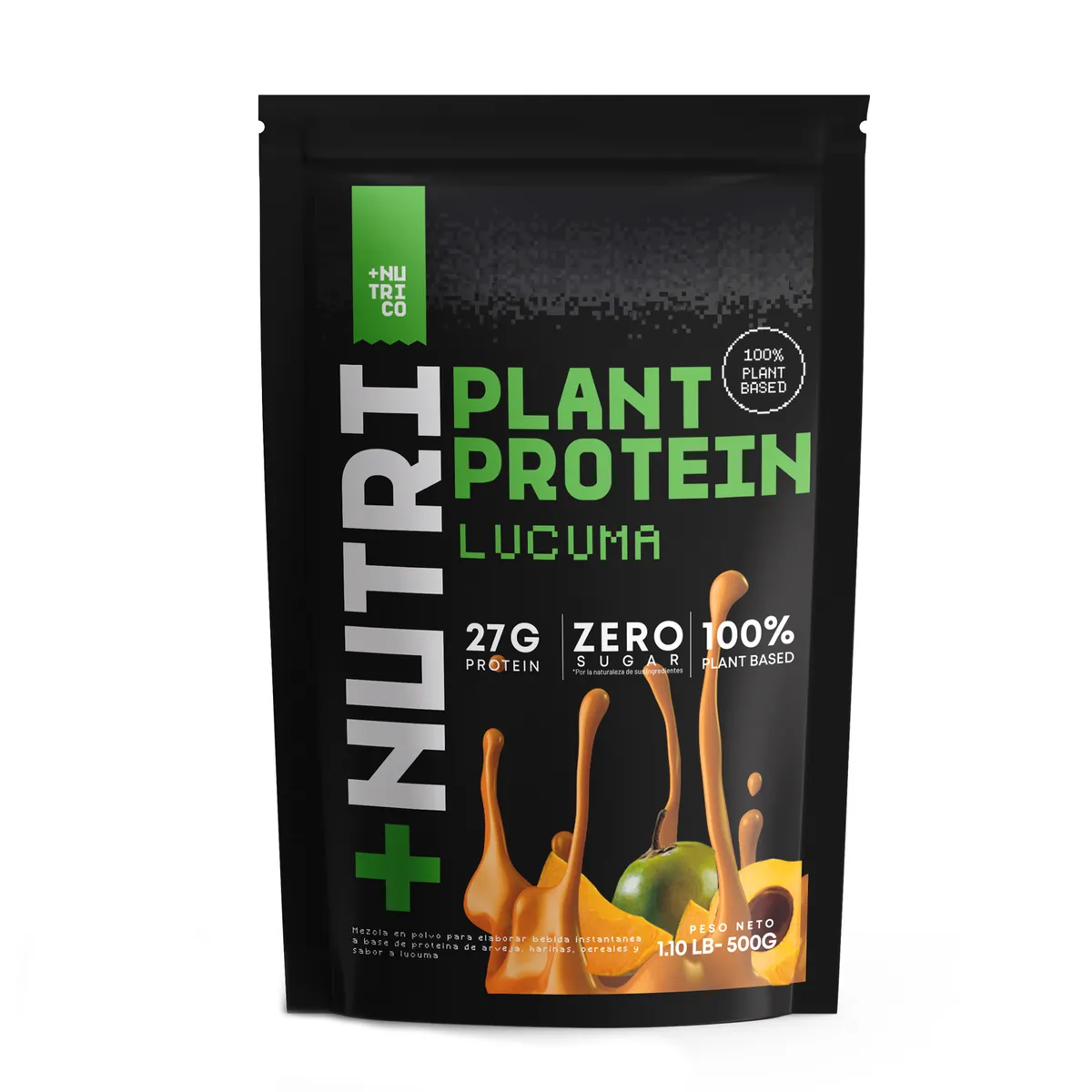 NUTRICO - Proteína Vegetal NutriCo Lúcuma Doypack 500 g