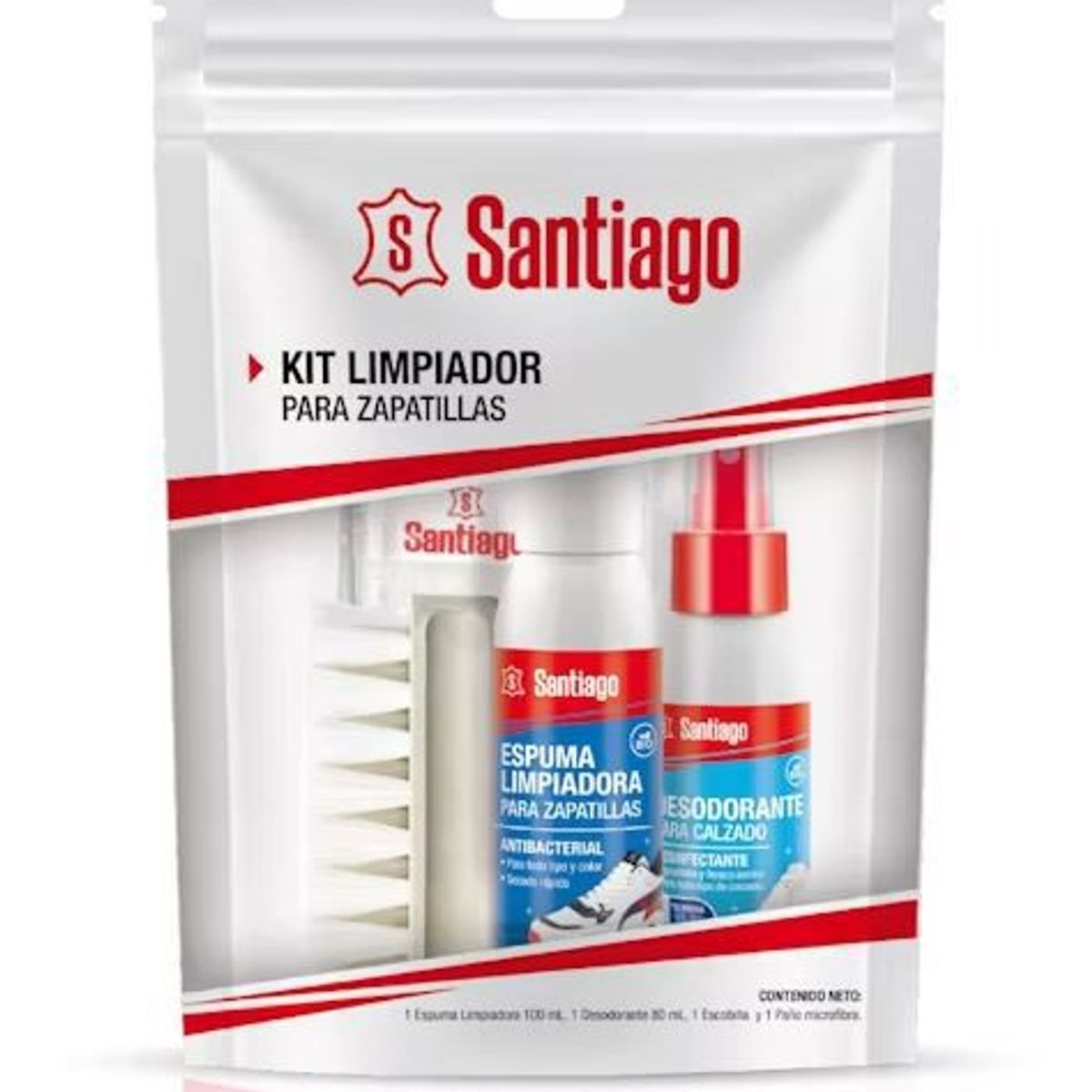 SANTIAGO - Kit Limpiador Zapatillas Santiago