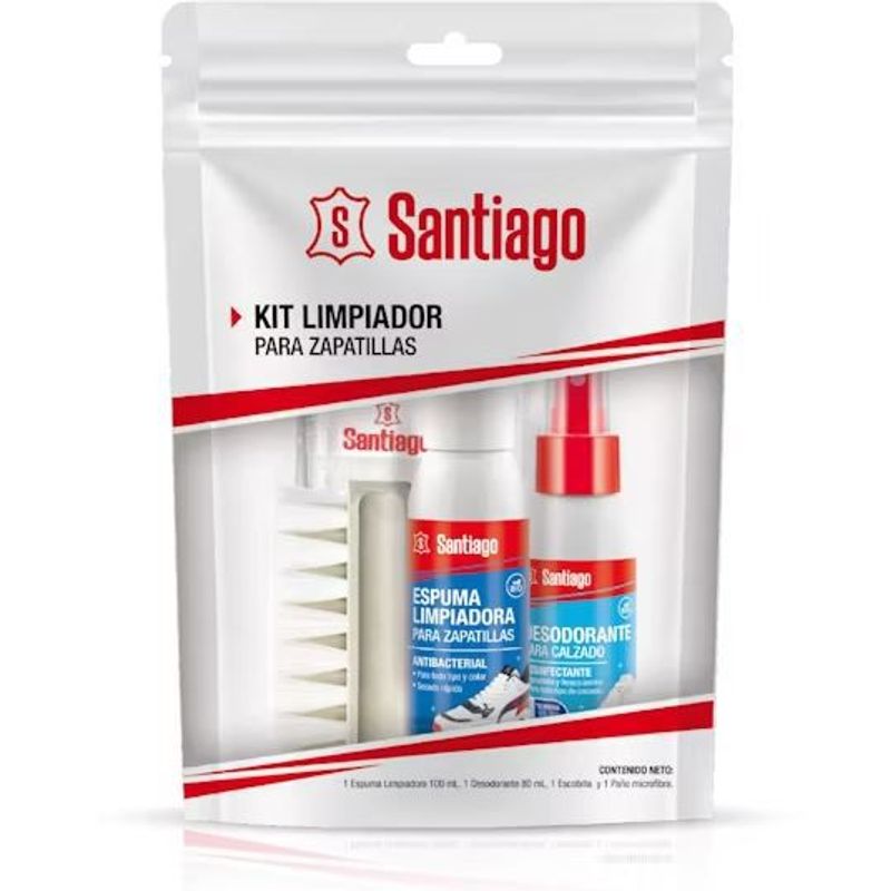 SANTIAGO - Kit Limpiador para Zapatillas Santiago