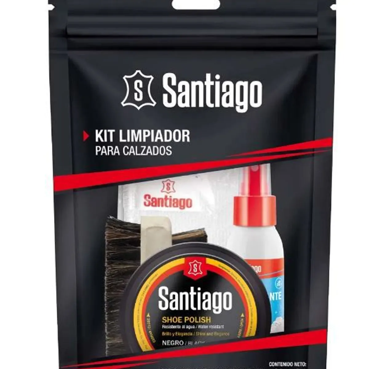 SANTIAGO - Kit Limpiador Zapatos Santiago