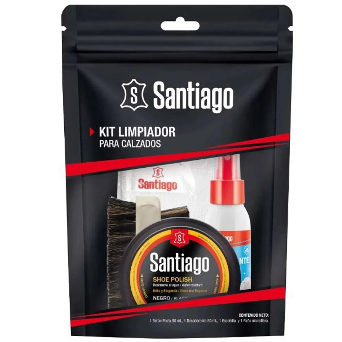 SANTIAGO - Kit Limpiador Zapatos Santiago