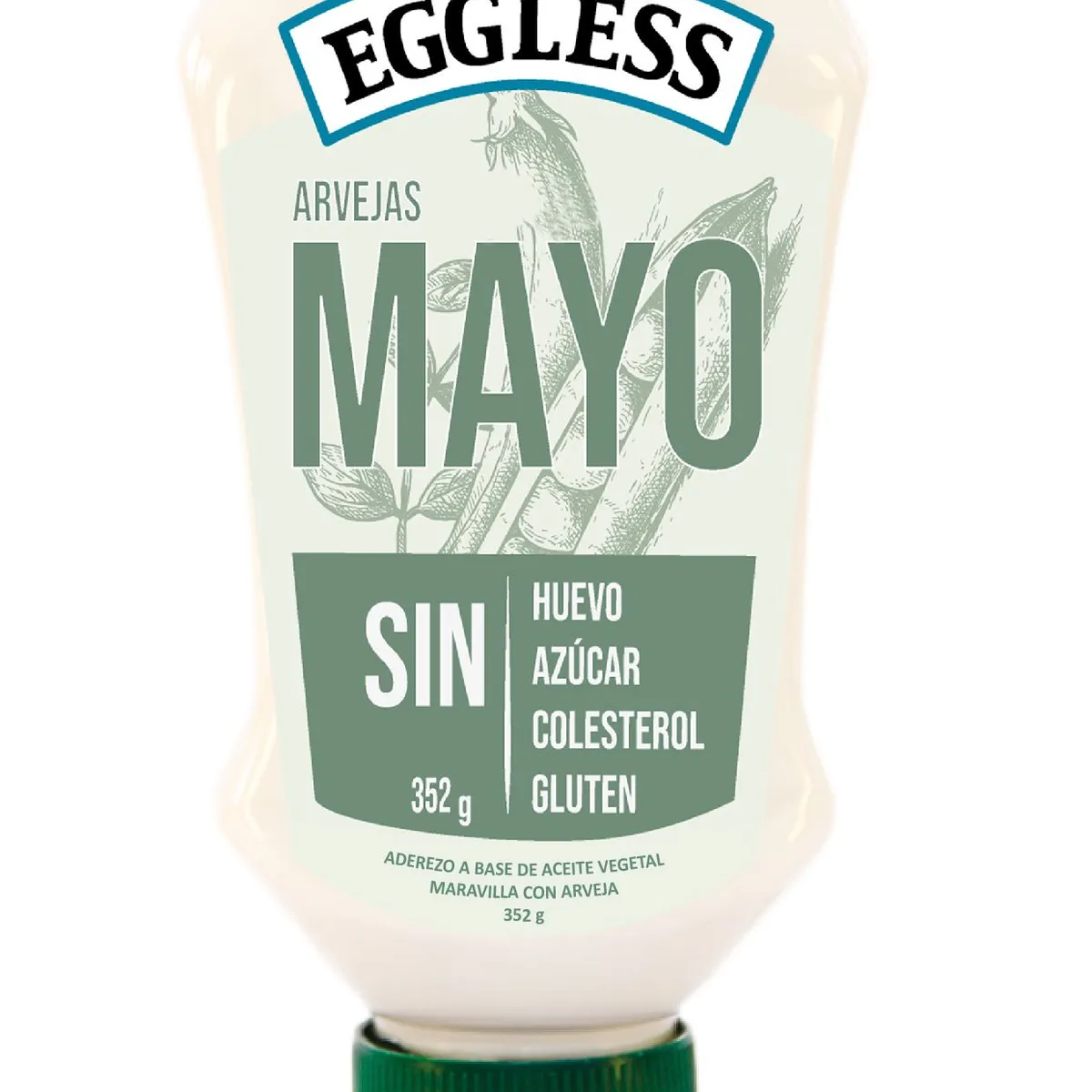EGGLESS - Aderezo Vegetal Mayo Arveja Eggless 352G