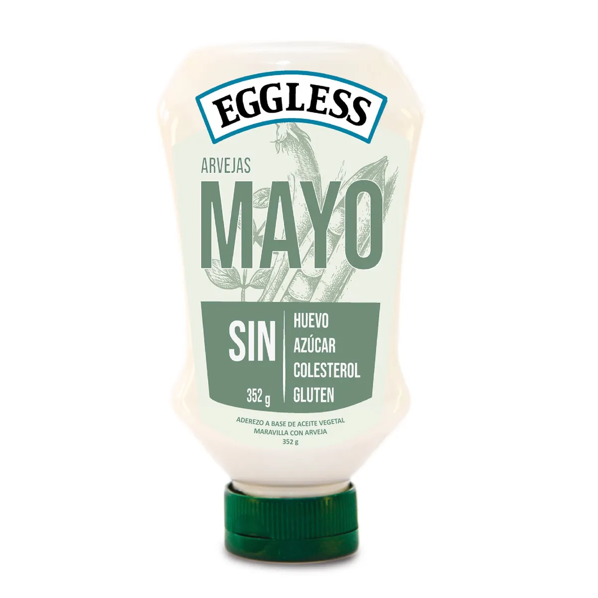 EGGLESS - Aderezo Vegetal Mayo Arveja Eggless 352G