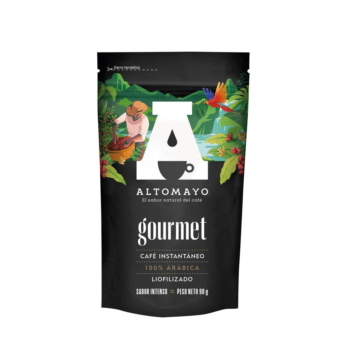 ALTOMAYO - Café Instantáneo Altomayo Gourmet Doypack 90 g