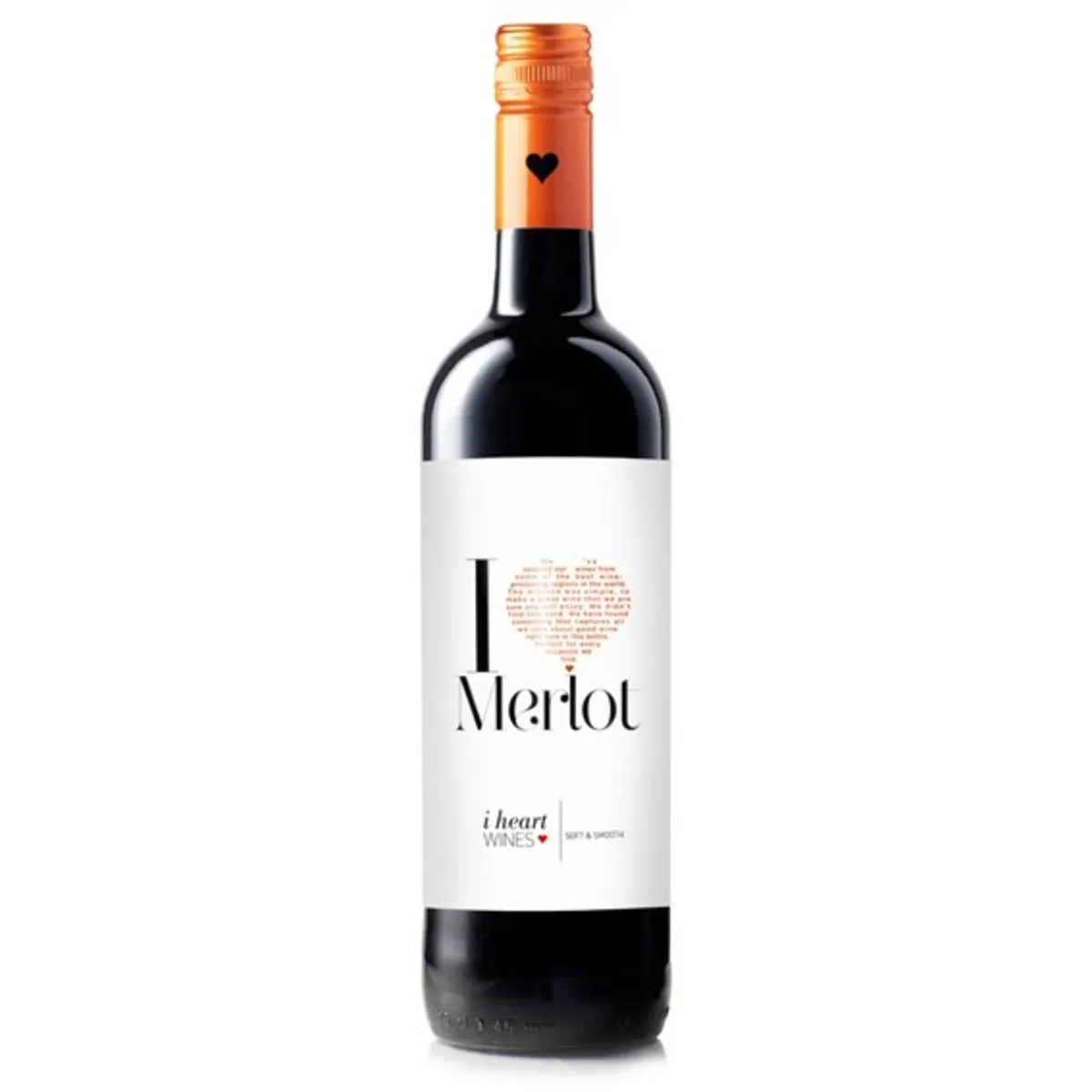I HEART - Vino I Heart Merlot Botella 750 mL