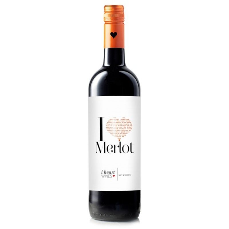 I HEART - Vino I Heart Merlot Botella 750 mL