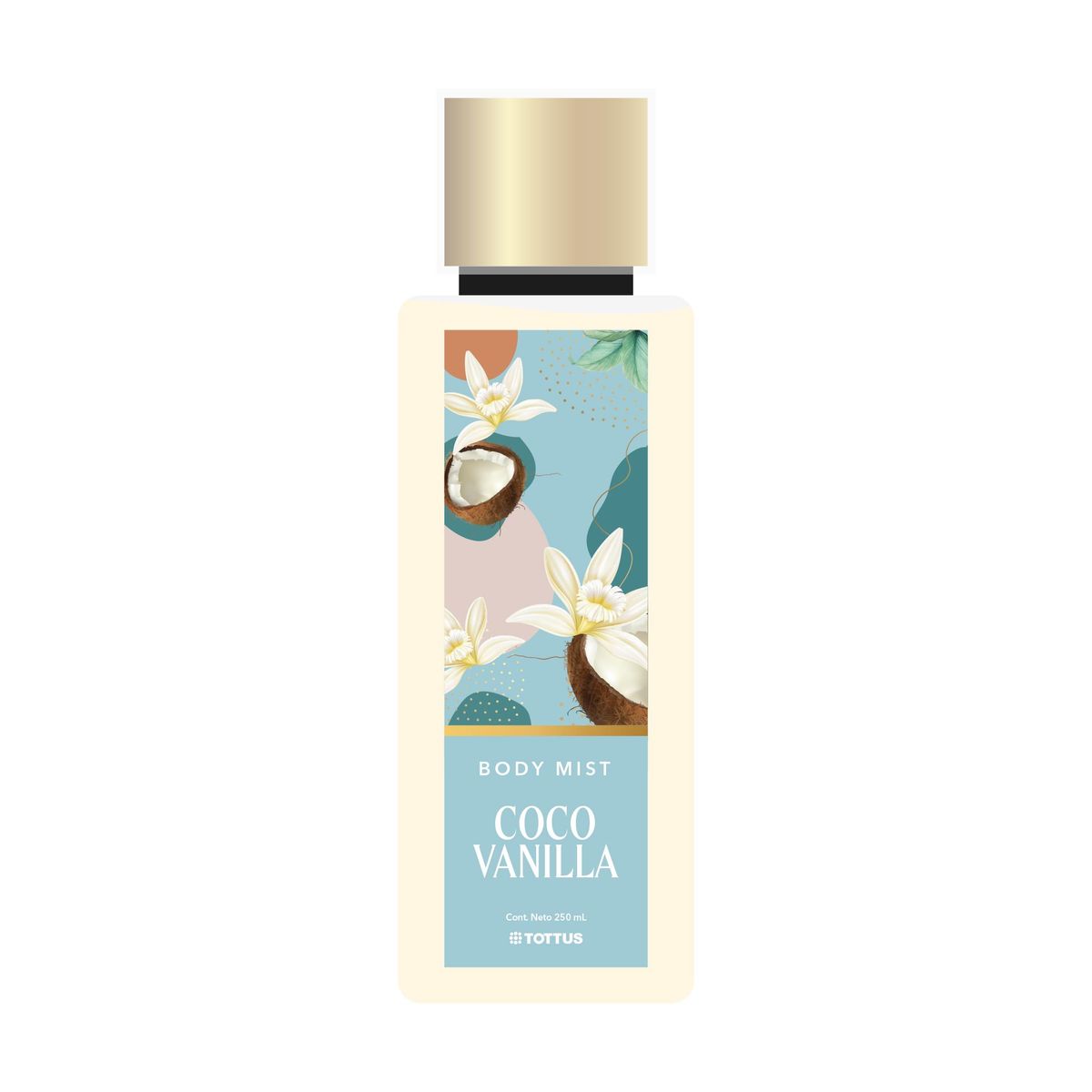 TOTTUS - Body Mist Tottus Coco Vainilla Envase 250 mL
