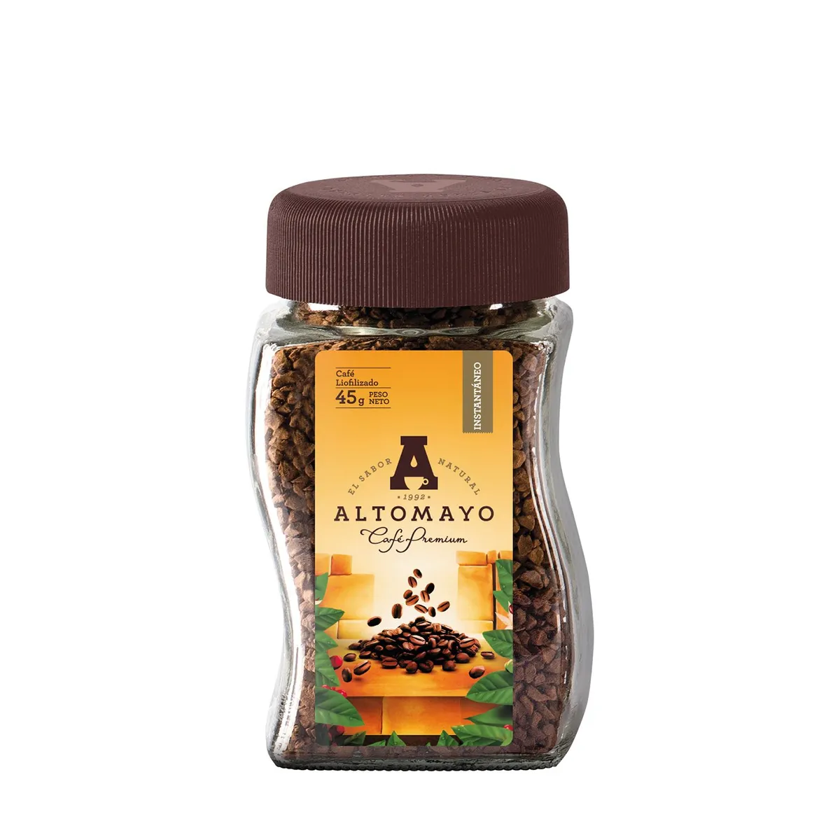 ALTOMAYO - Café Instantáneo Altomayo Premium Envase 45 g